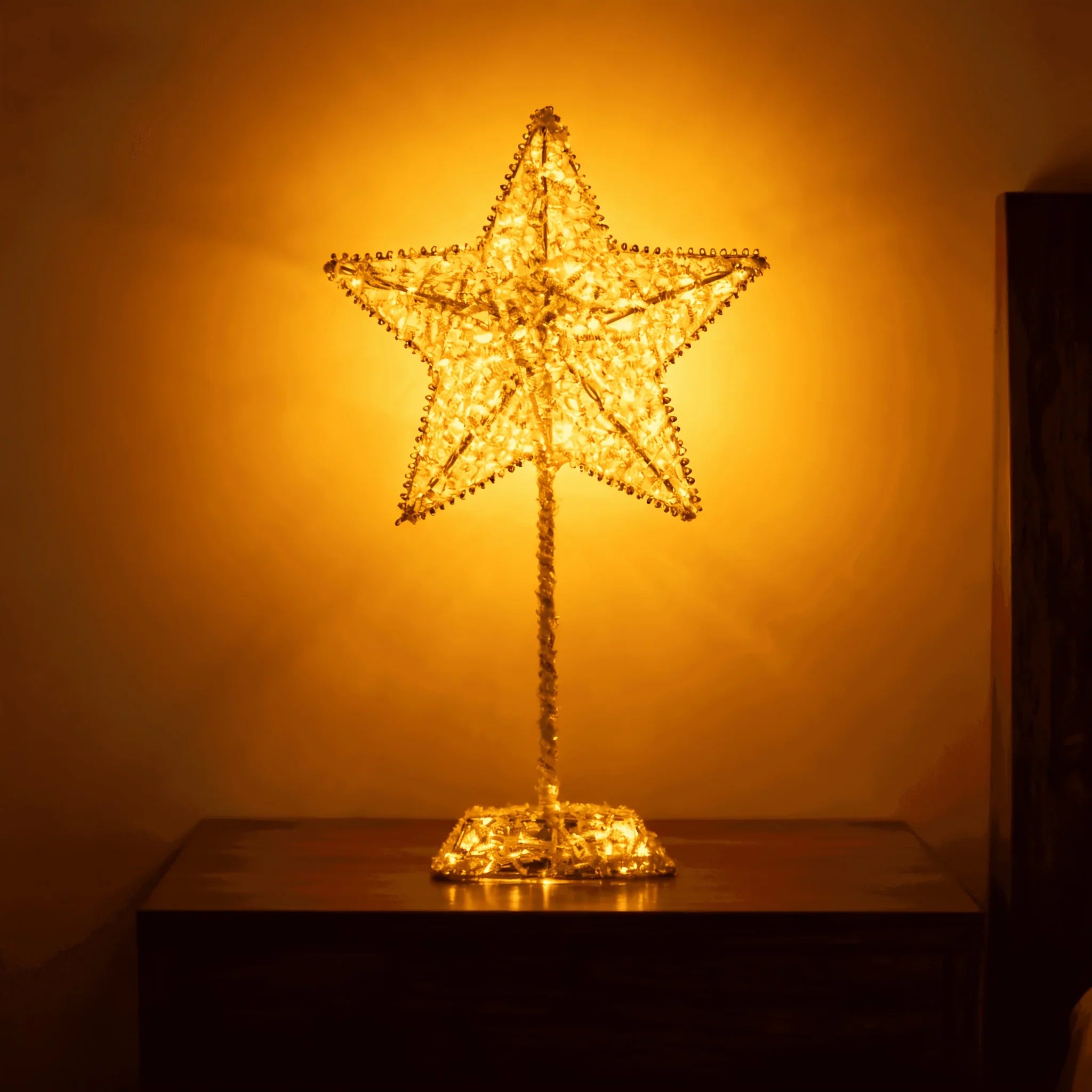 Ramadan Decoration - Metal Star with LED Lights