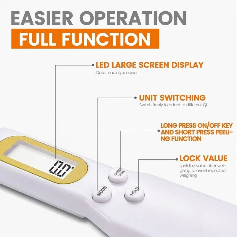 Digital Scale - LCD Display Plastic 500g