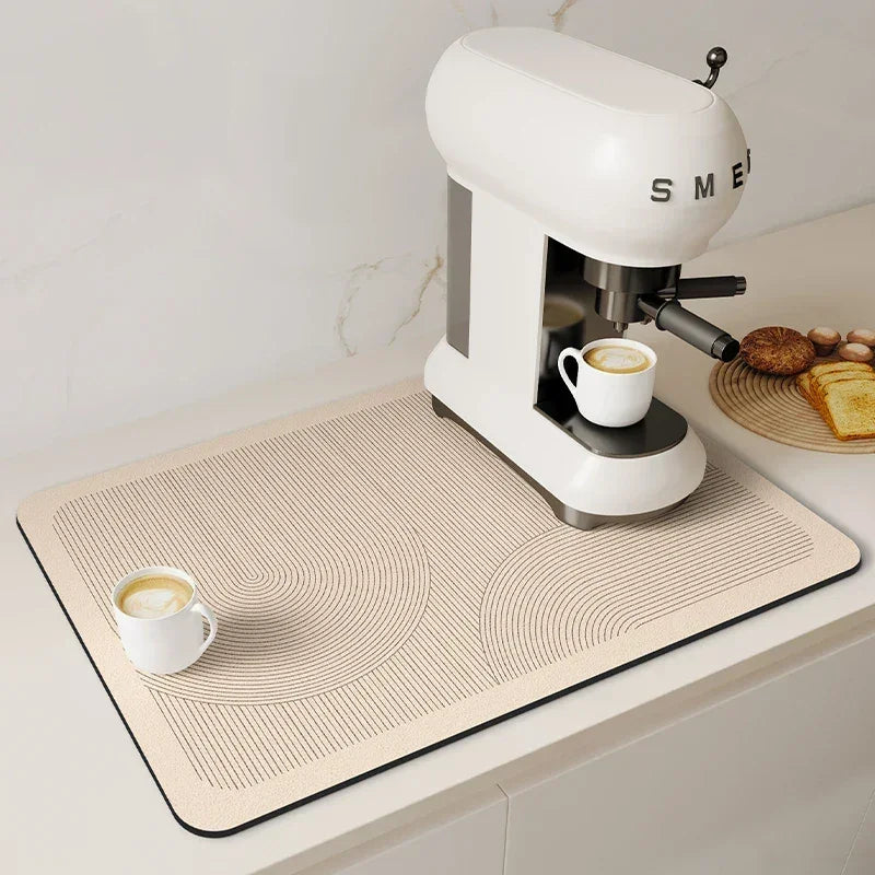 Dish Mat - Super Absorbent Microfiber Large