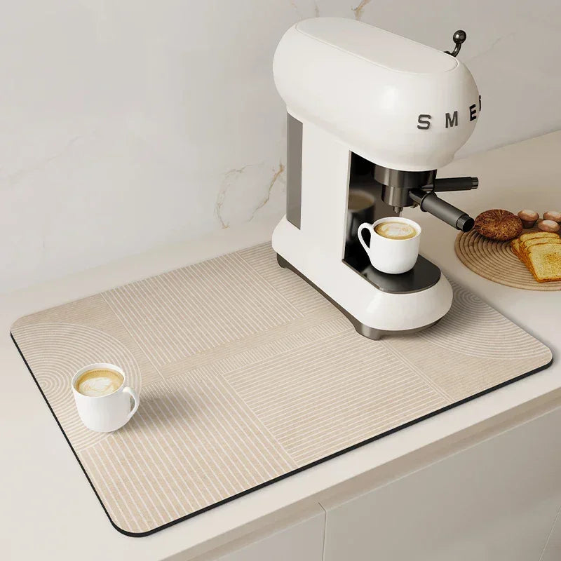 Dish Mat - Super Absorbent Microfiber Large