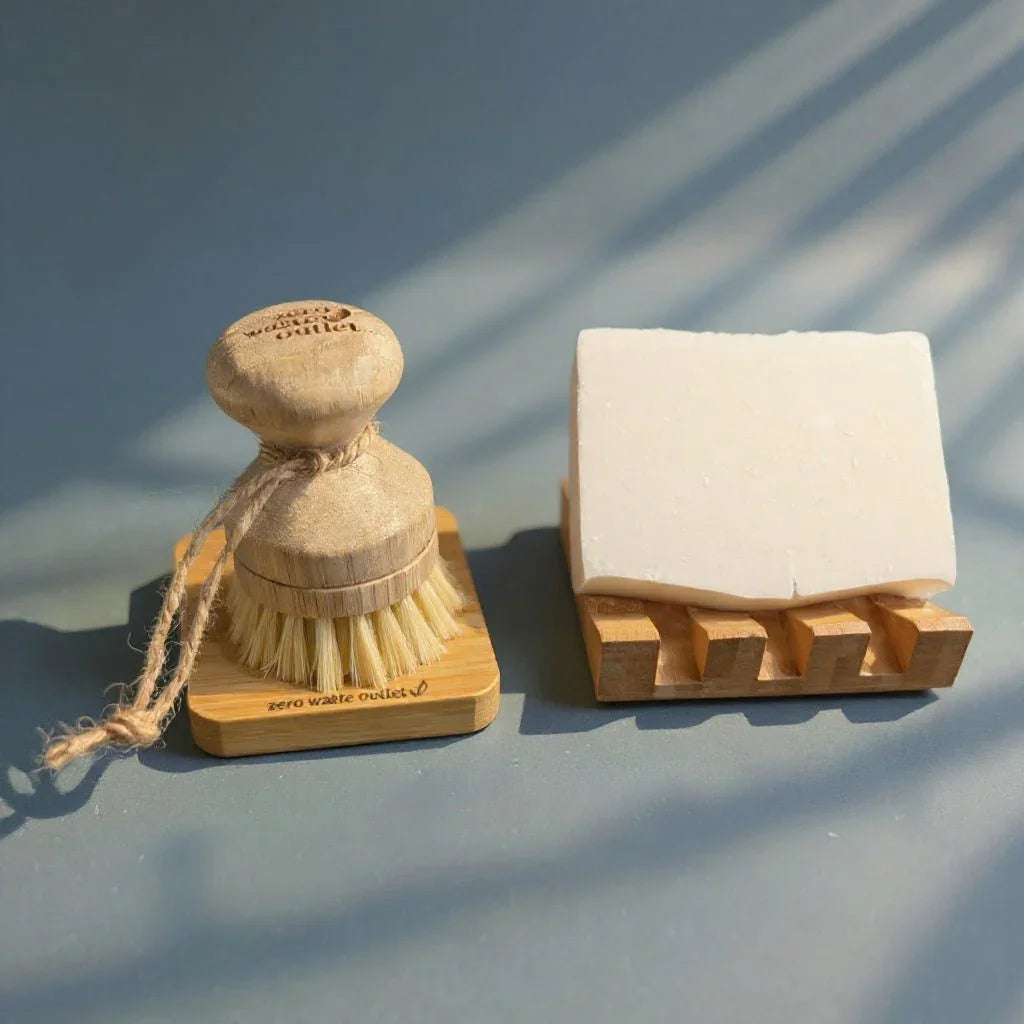 4 Piece Dish Washing Starter Kit, detail shot - House Of Avana