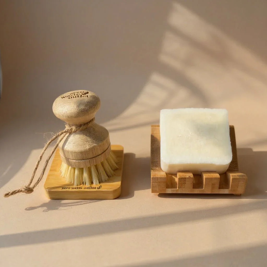 4 Piece Dish Washing Starter Kit, lifestyle image - House Of Avana