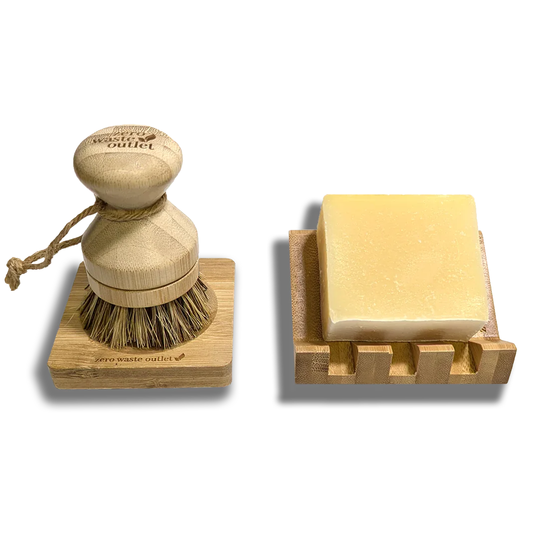 Dishwashing Kit with Brush & Sponges - House Of Avana