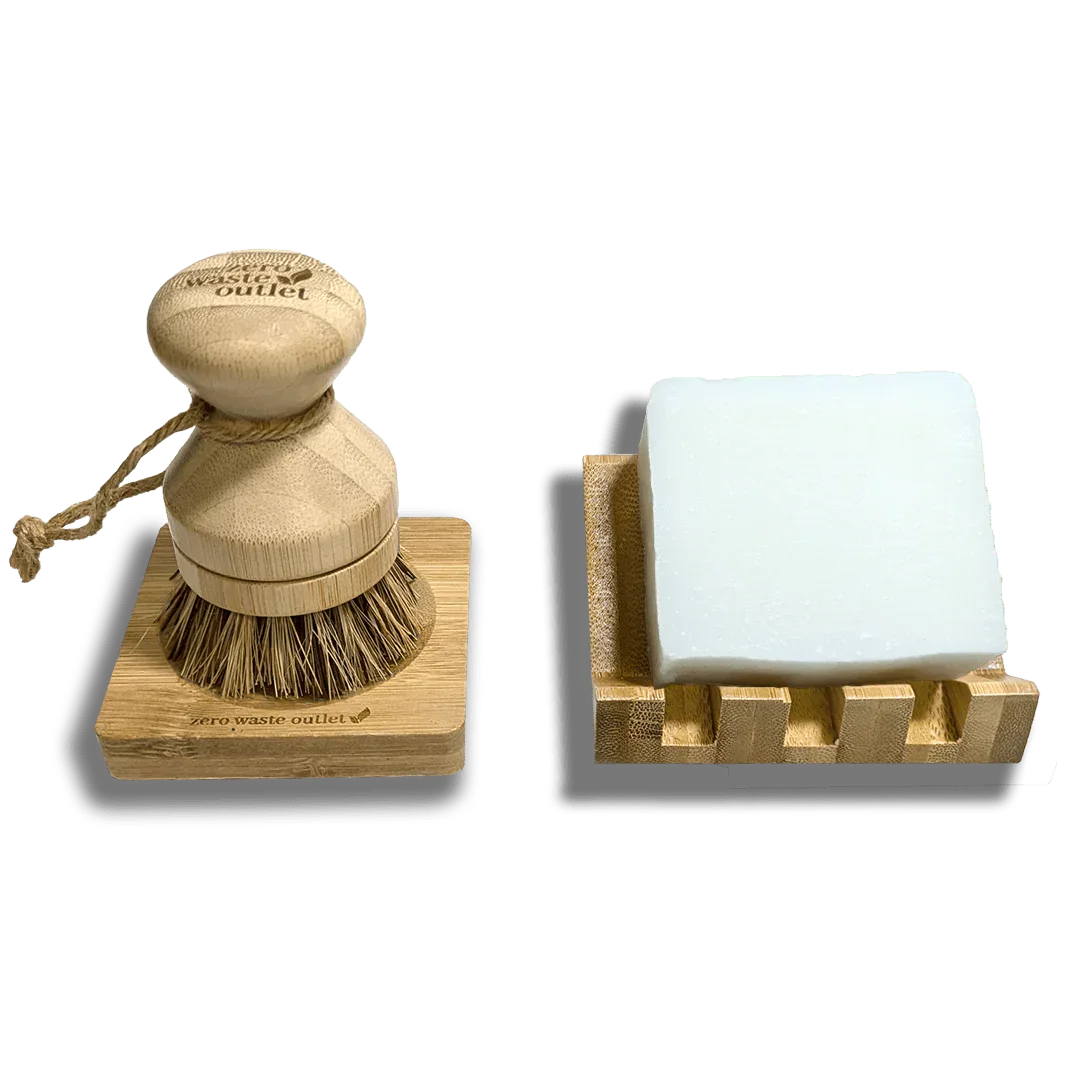 Dishwashing Kit with Brush & Sponges - House Of Avana