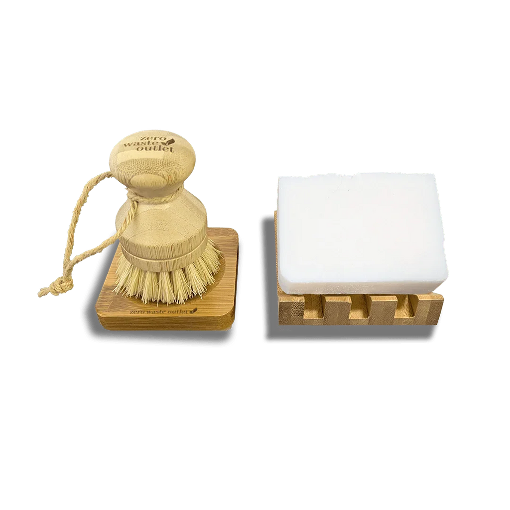 Dishwashing Kit with Brush & Sponges - House Of Avana