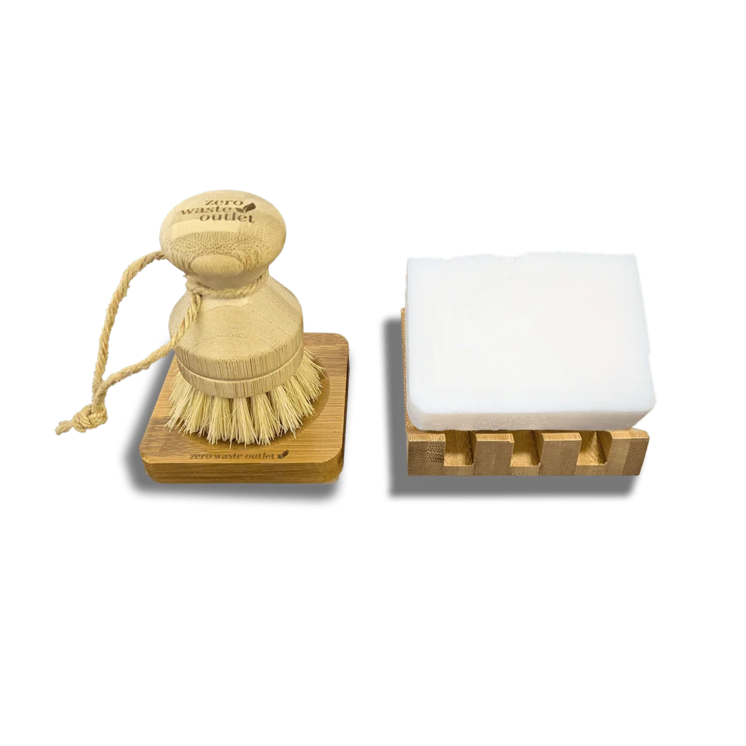 Dishwashing Kit with Brush & Sponges - House Of Avana