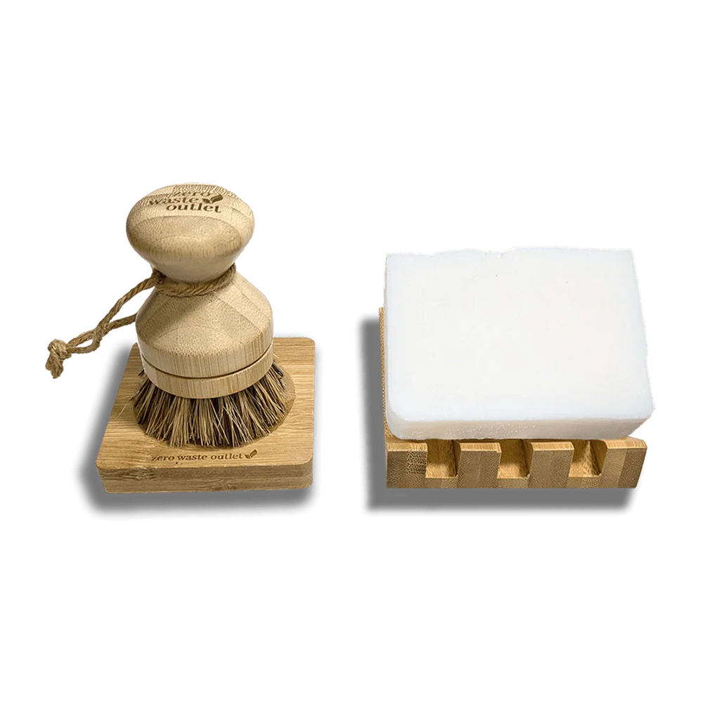 Dishwashing Kit with Brush & Sponges - House Of Avana