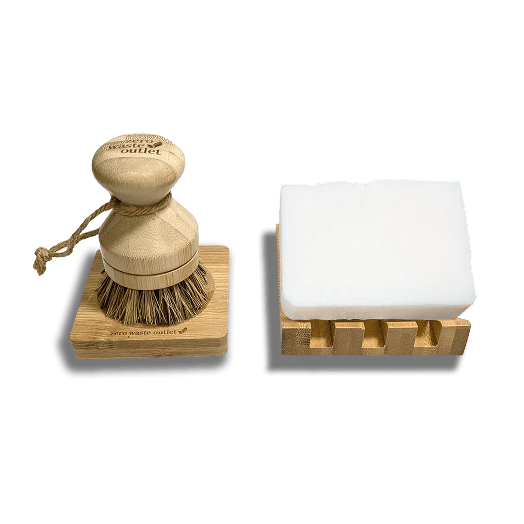 Dishwashing Kit with Brush & Sponges - House Of Avana