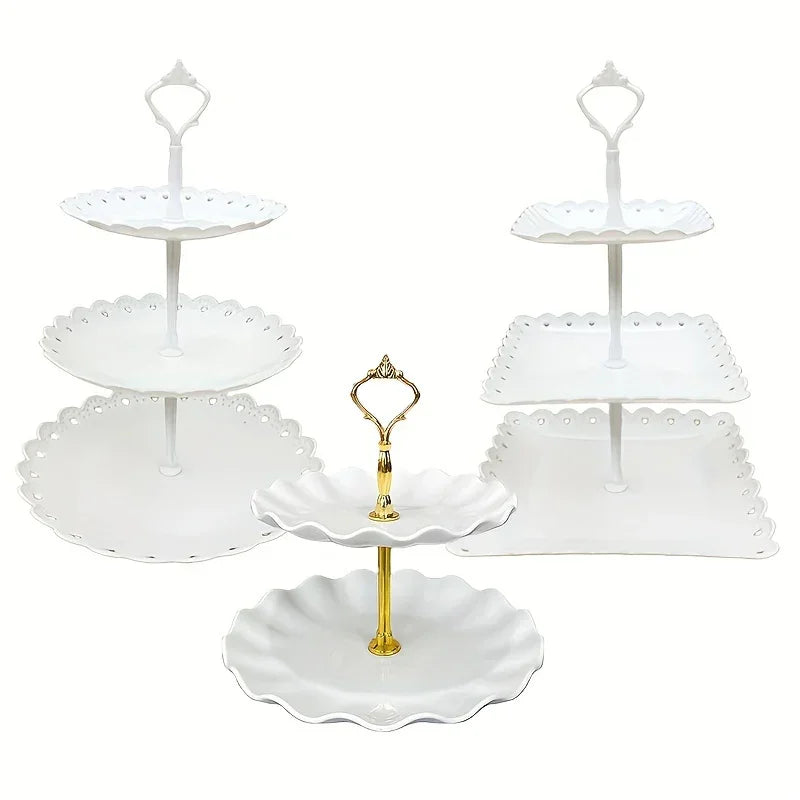 Display Tray - Multi-Layer Plastic Wave Edge