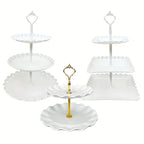 Display Tray - Multi-Layer Plastic Wave Edge