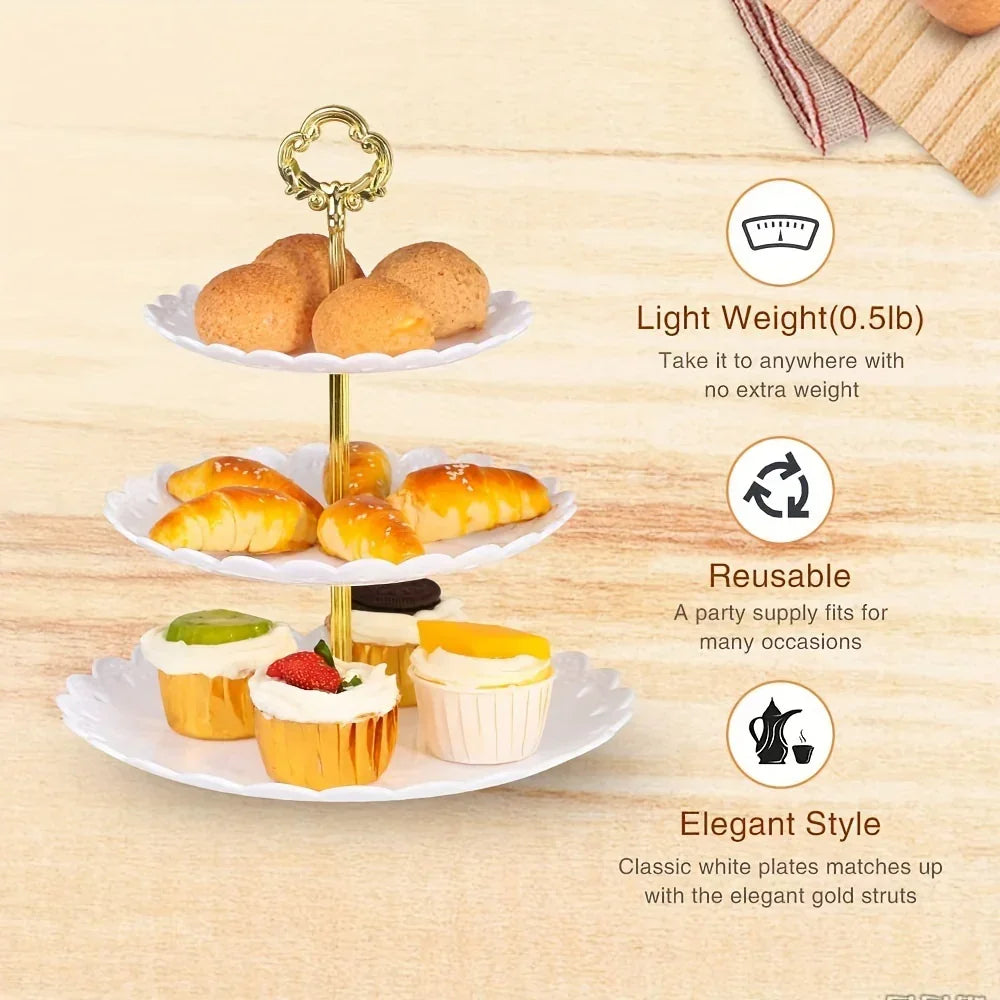 Display Tray - Multi-Layer Plastic Wave Edge