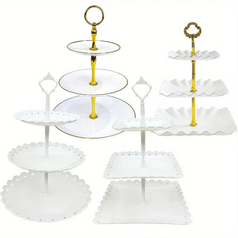 Display Tray - Multi-Layer Plastic Wave Edge