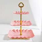 Display Tray - Multi-Layer Plastic Wave Edge