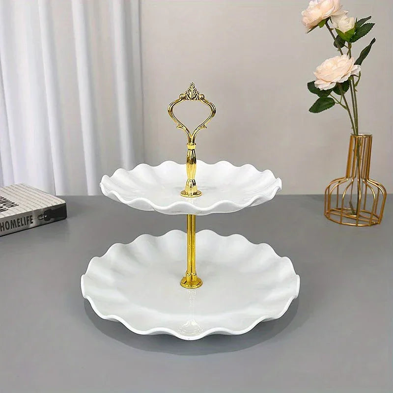 Display Tray - Multi-Layer Plastic Wave Edge