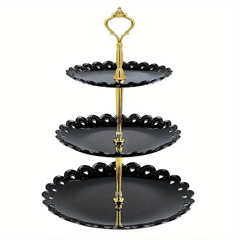 Display Tray - Multi-Layer Plastic Wave Edge