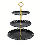 Display Tray - Multi-Layer Plastic Wave Edge