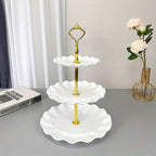 Display Tray - Multi-Layer Plastic Wave Edge