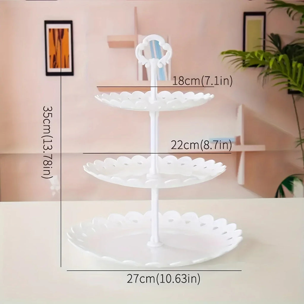 Display Tray - Multi-Layer Plastic Wave Edge