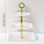 Display Tray - Multi-Layer Plastic Wave Edge