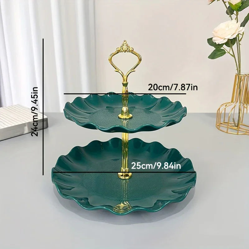 Display Tray - Multi-Layer Plastic Wave Edge
