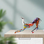 Simple Creative Color Doberman Dog Statue Living Room Ornaments Home Entrance Wine Cabinet Office Decors Resin Crafts - House Of Avana