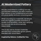 Double BUBBLES Planter Modernized Pottery