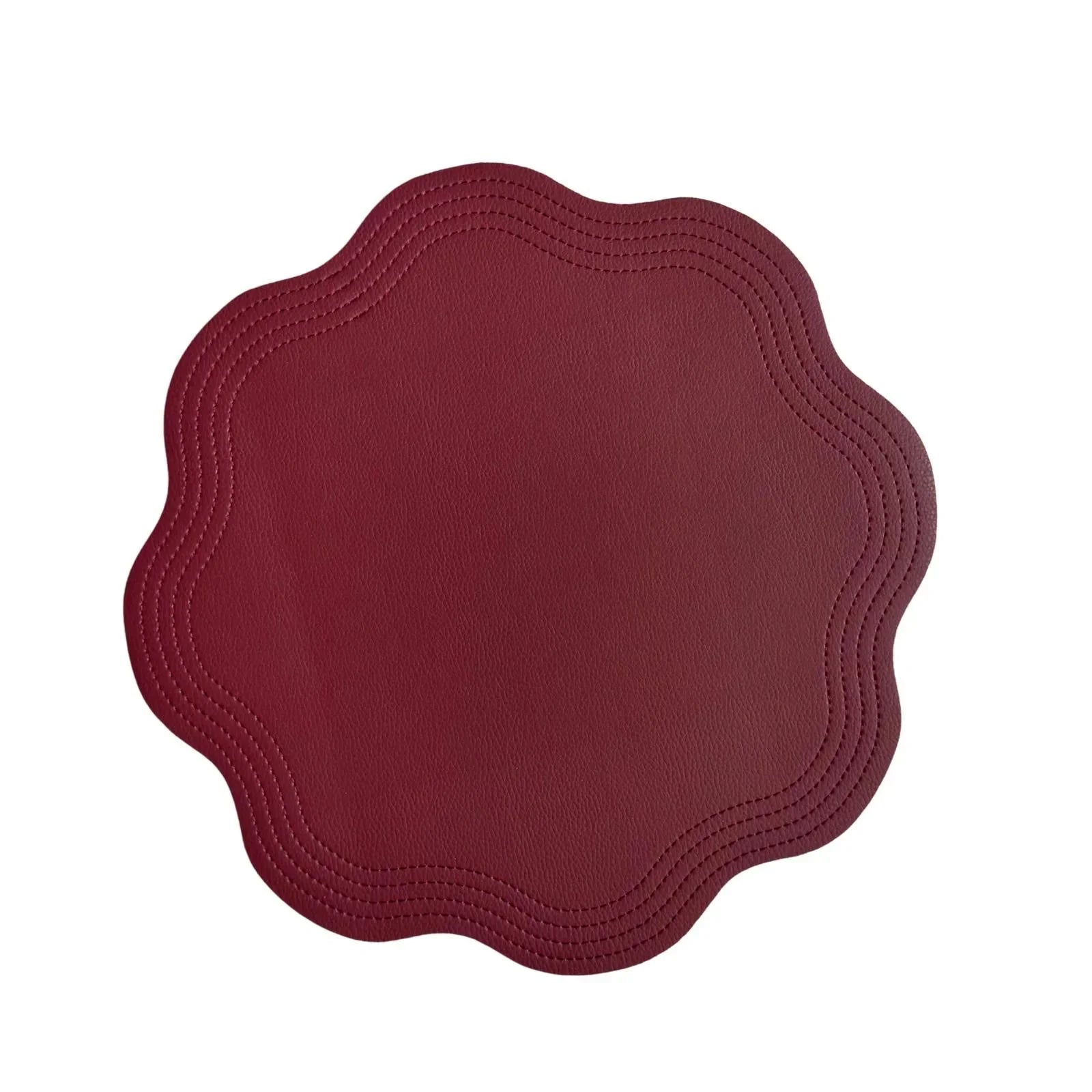Double Sided Faux Leather Placemat Talah Home