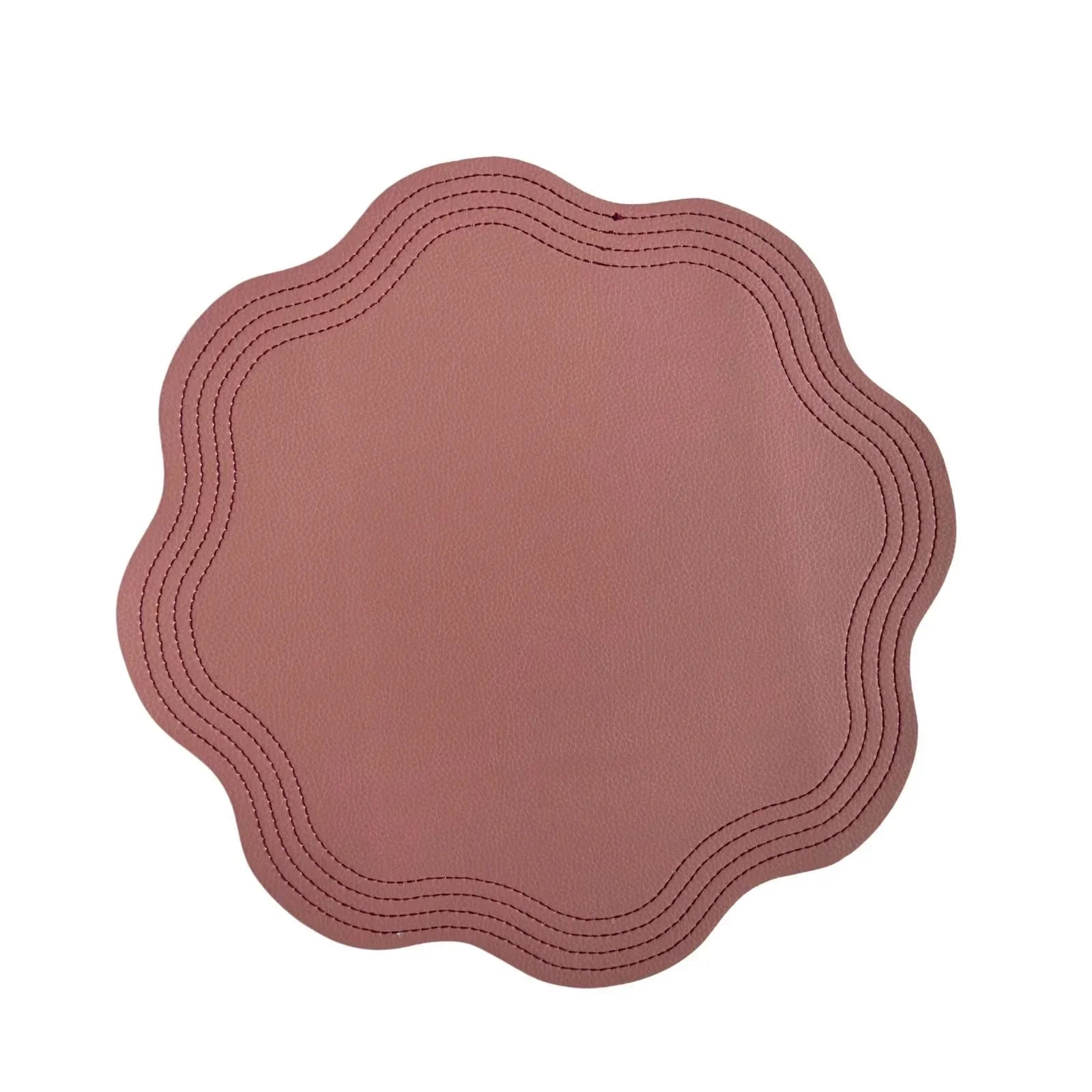 Double Sided Faux Leather Placemat Talah Home