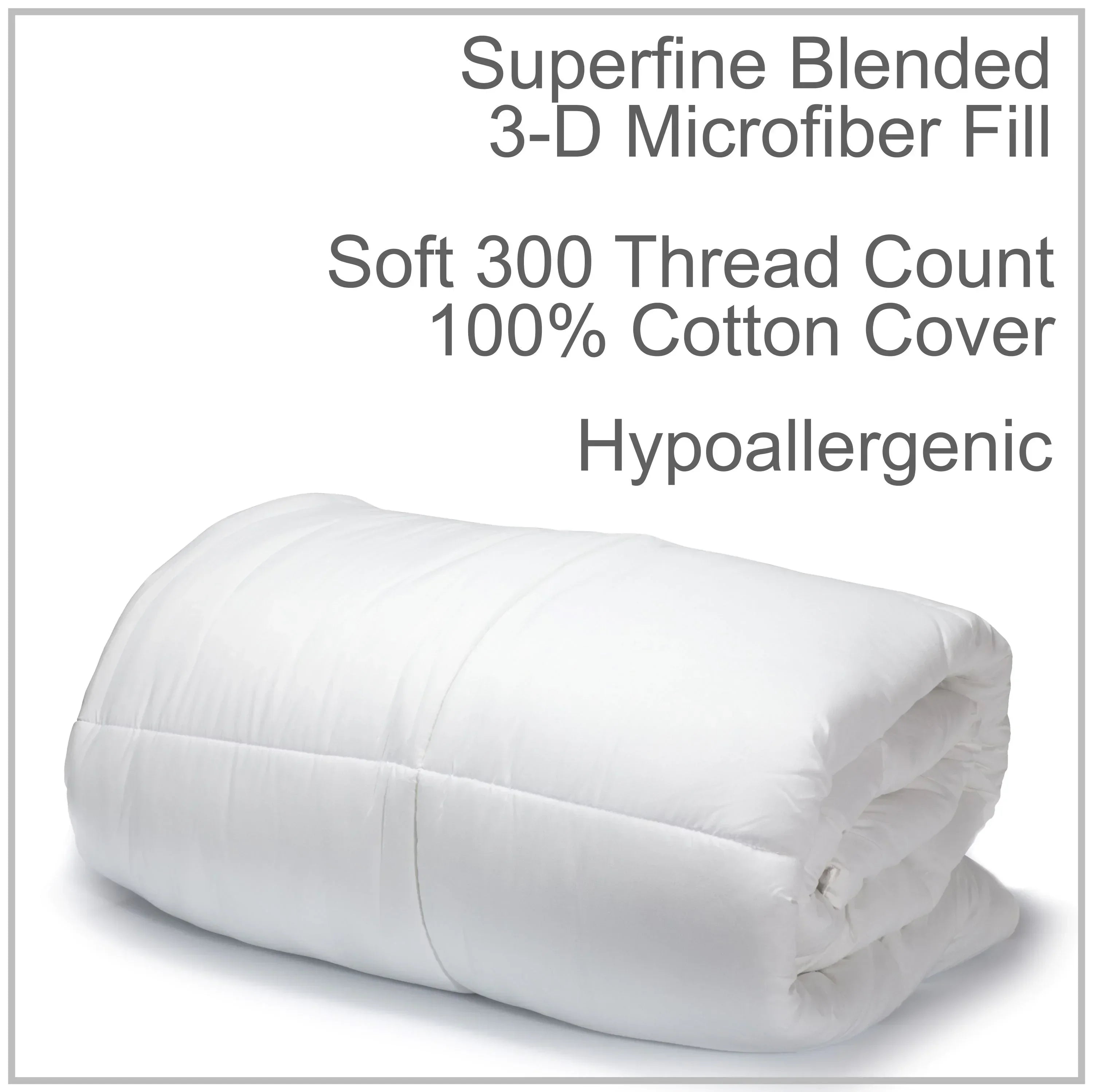 Down Alternative Cloud Comforter Mélange Home