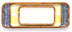 set of 3 medium nesting wooden serving trays mango wood enamel kitchen