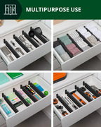 Drawer Dividers 22”, Black Royal Craft Wood