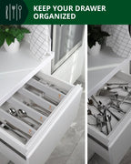 Drawer Dividers 22”, Gray Royal Craft Wood