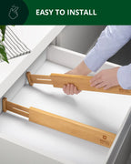 Drawer Dividers 22”, Natural Royal Craft Wood