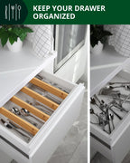 Drawer Dividers 22”, Natural Royal Craft Wood