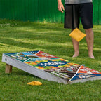 Drinking Game Ver 2 - Cornhole Board Wrap - Set of 2 Lone Star Art