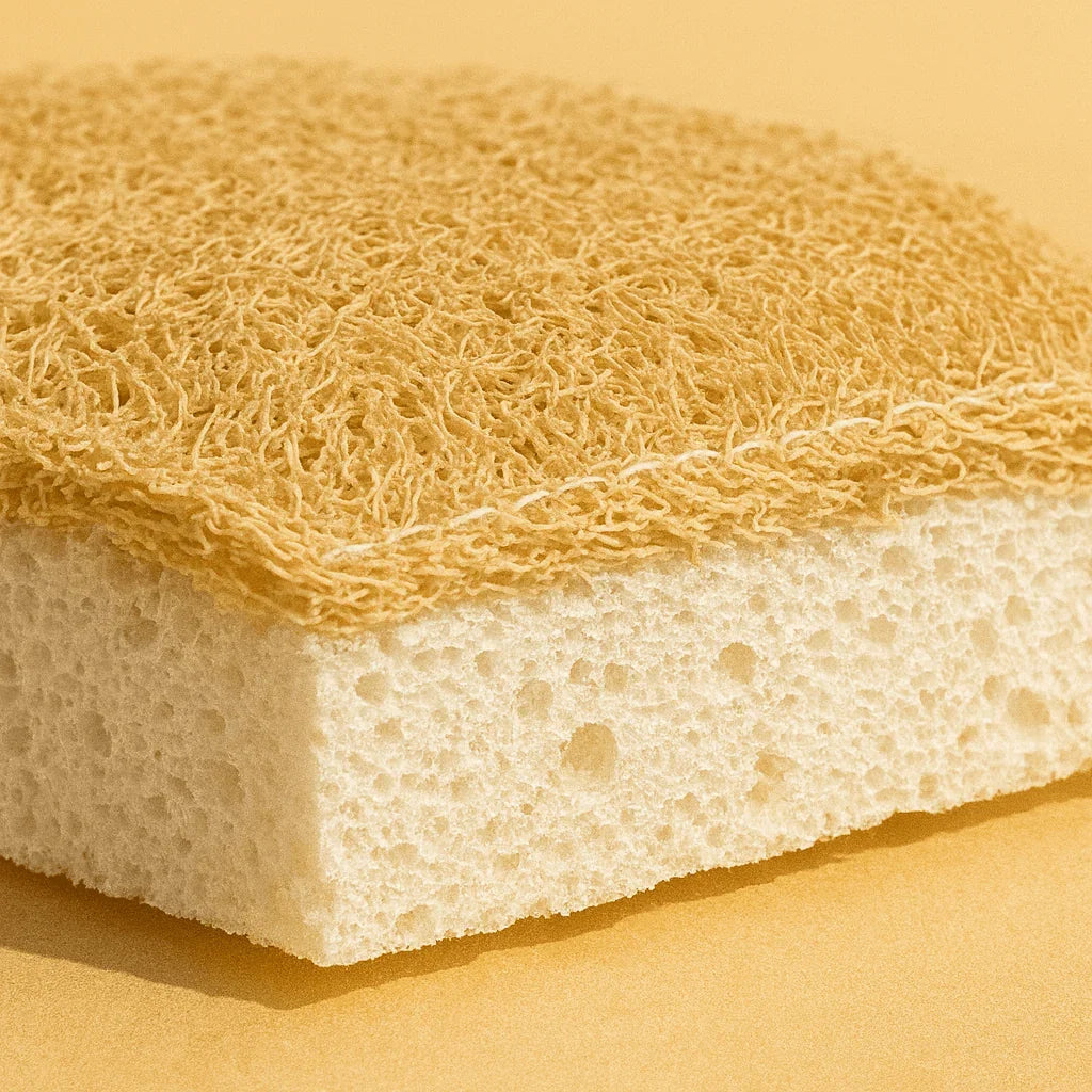 Dual-Sided Eco-Sponge Zero Waste Outlet