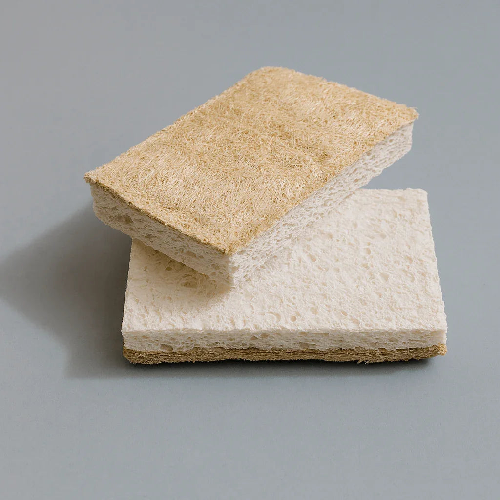 Dual-Sided Eco-Sponge Zero Waste Outlet