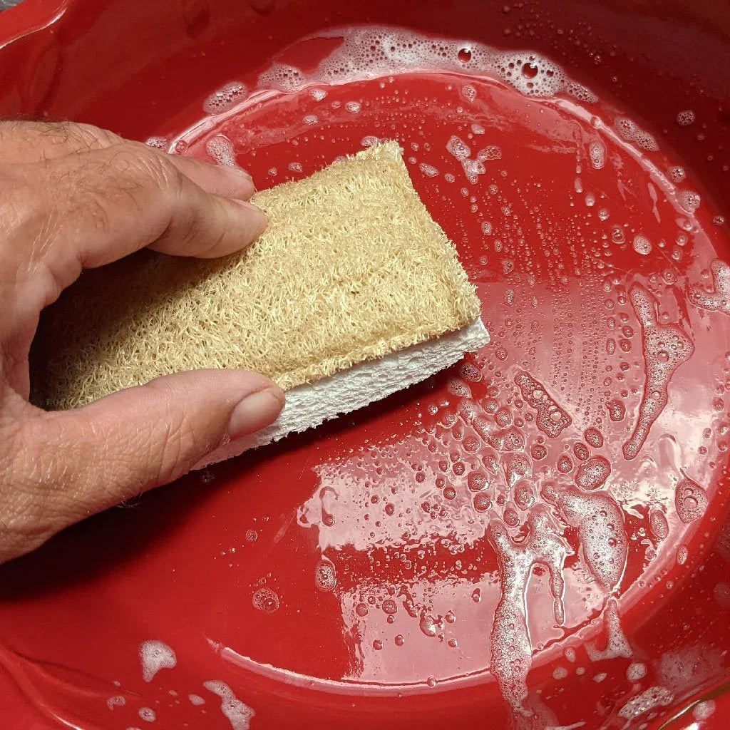 Dual-Sided Eco-Sponge Zero Waste Outlet