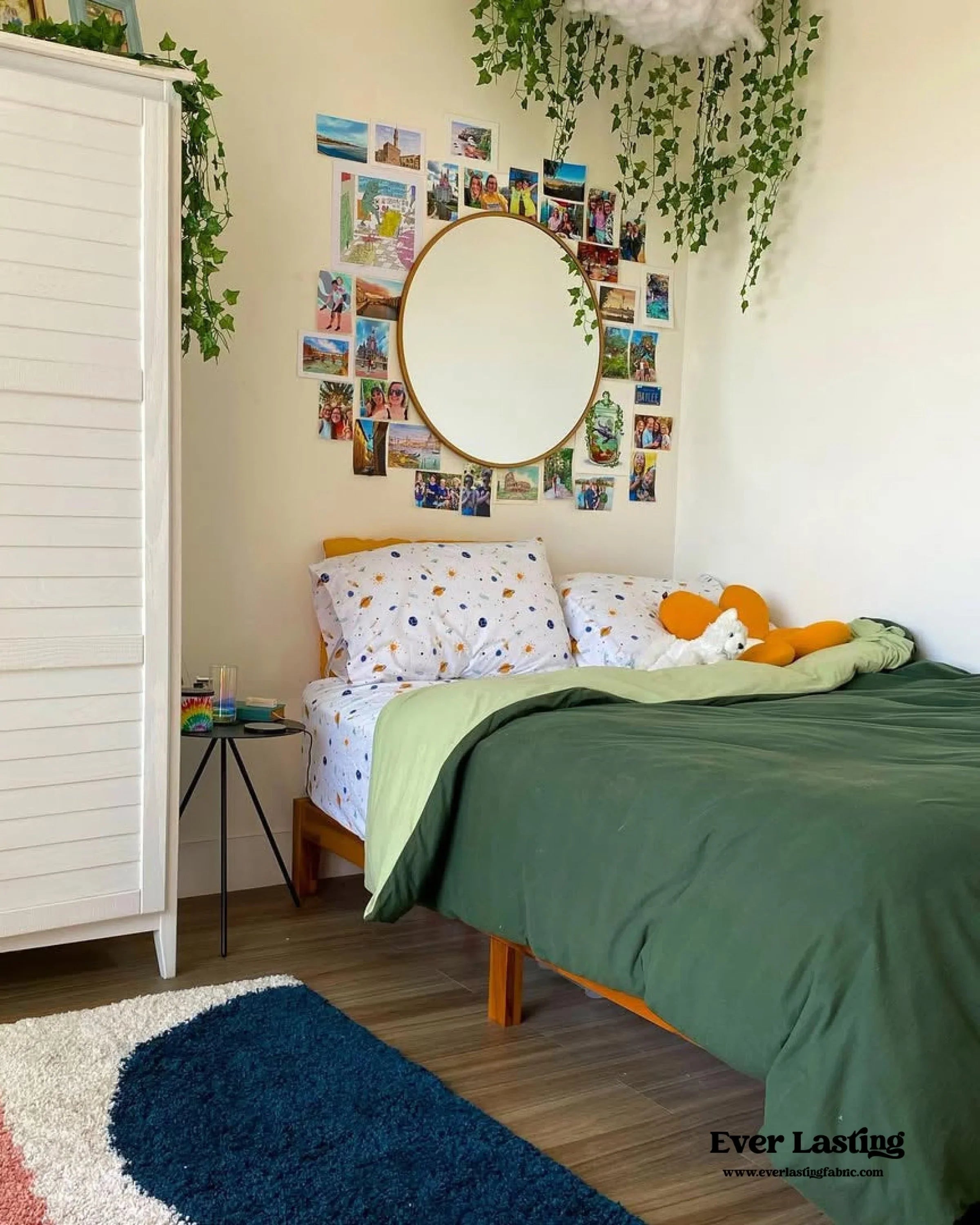 Duo Bedding Set / Forest Green Ever Lasting