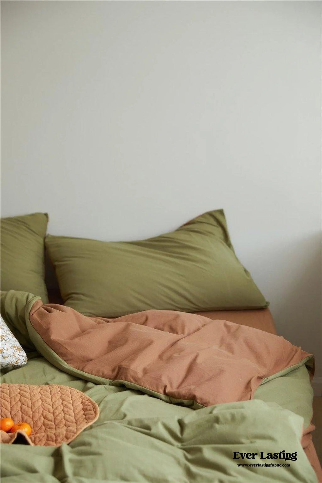 Duo Bedding Set / Forest Green Ever Lasting