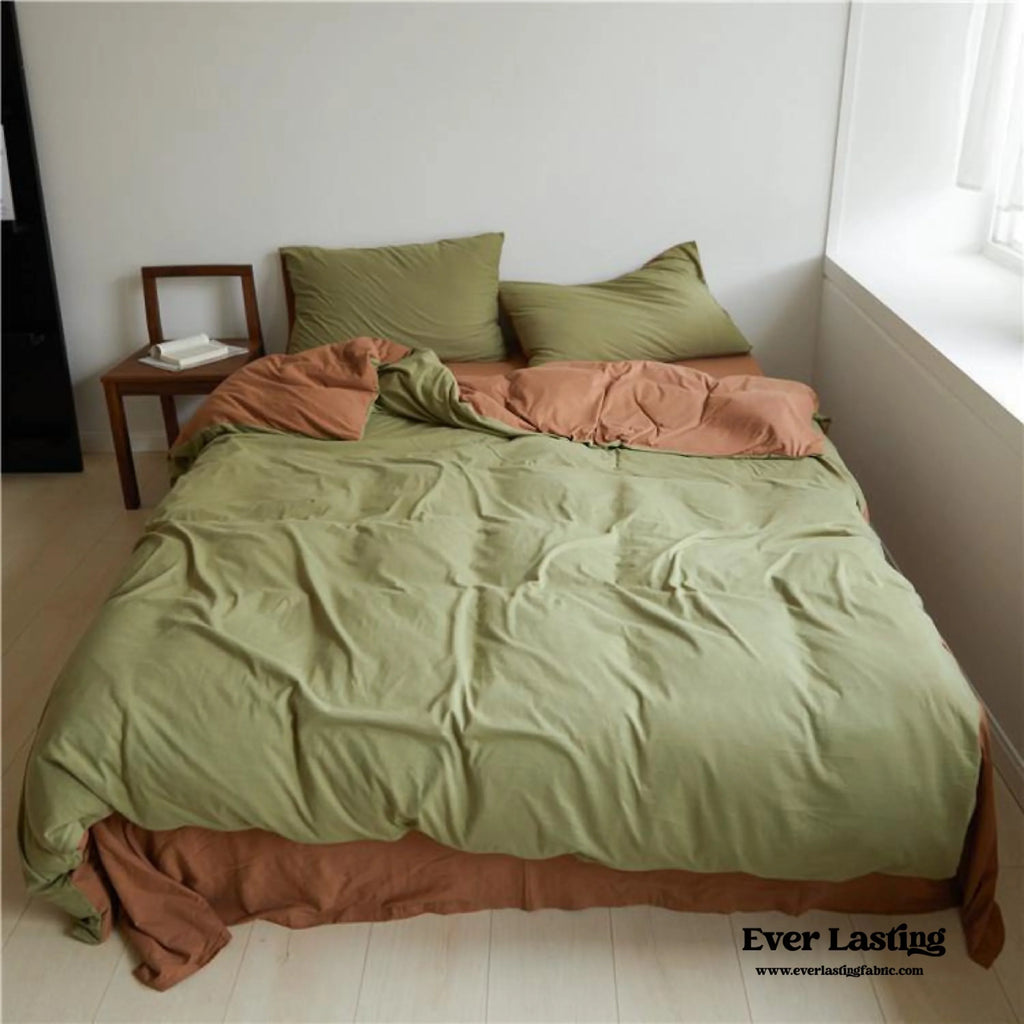 Duo Bedding Set / Forest Green Ever Lasting