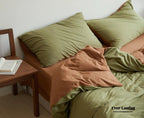 Duo Bedding Set / Forest Green Ever Lasting
