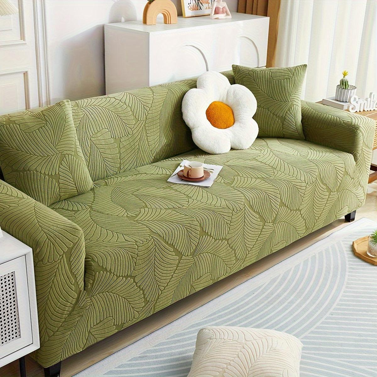 Premium Stretch Gray Couch Cover | Durable, Non-Slip & Versatile topspet