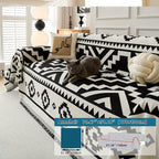 Boho-Chic All-Season Sofa Cover | Light Gray & Pet Proof Couch Cover topspet