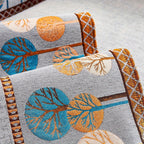 Pet Proof Couch Cover - Boho Chenille Sofa Cover with Tree Embroidery topspet