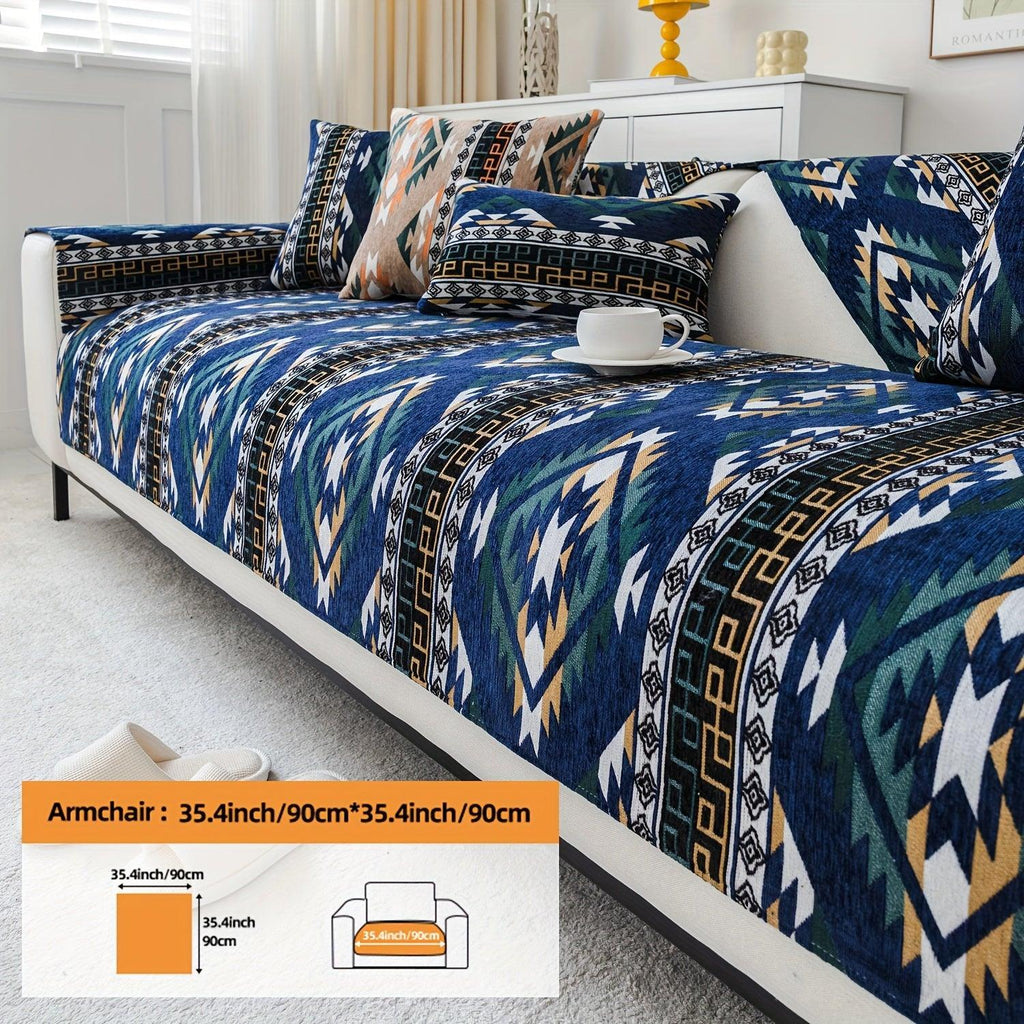 Linen Couch Slipcover | Boho Dog Proof Couch Slipcovers for All-Season topspet