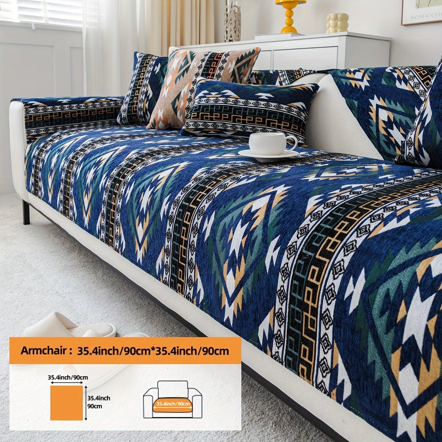 Linen Couch Slipcover | Boho Dog Proof Couch Slipcovers for All-Season topspet