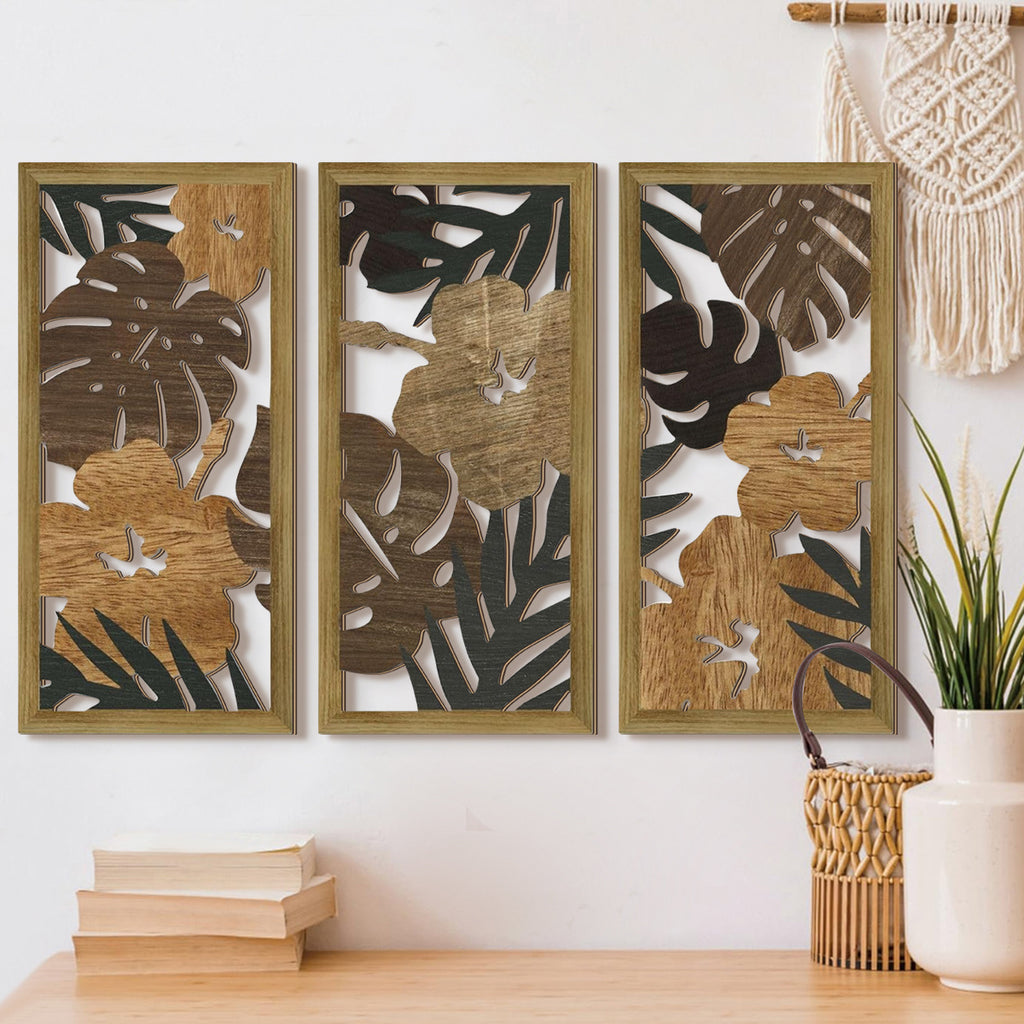 Wall Pediment - Nordic Wood Tropical