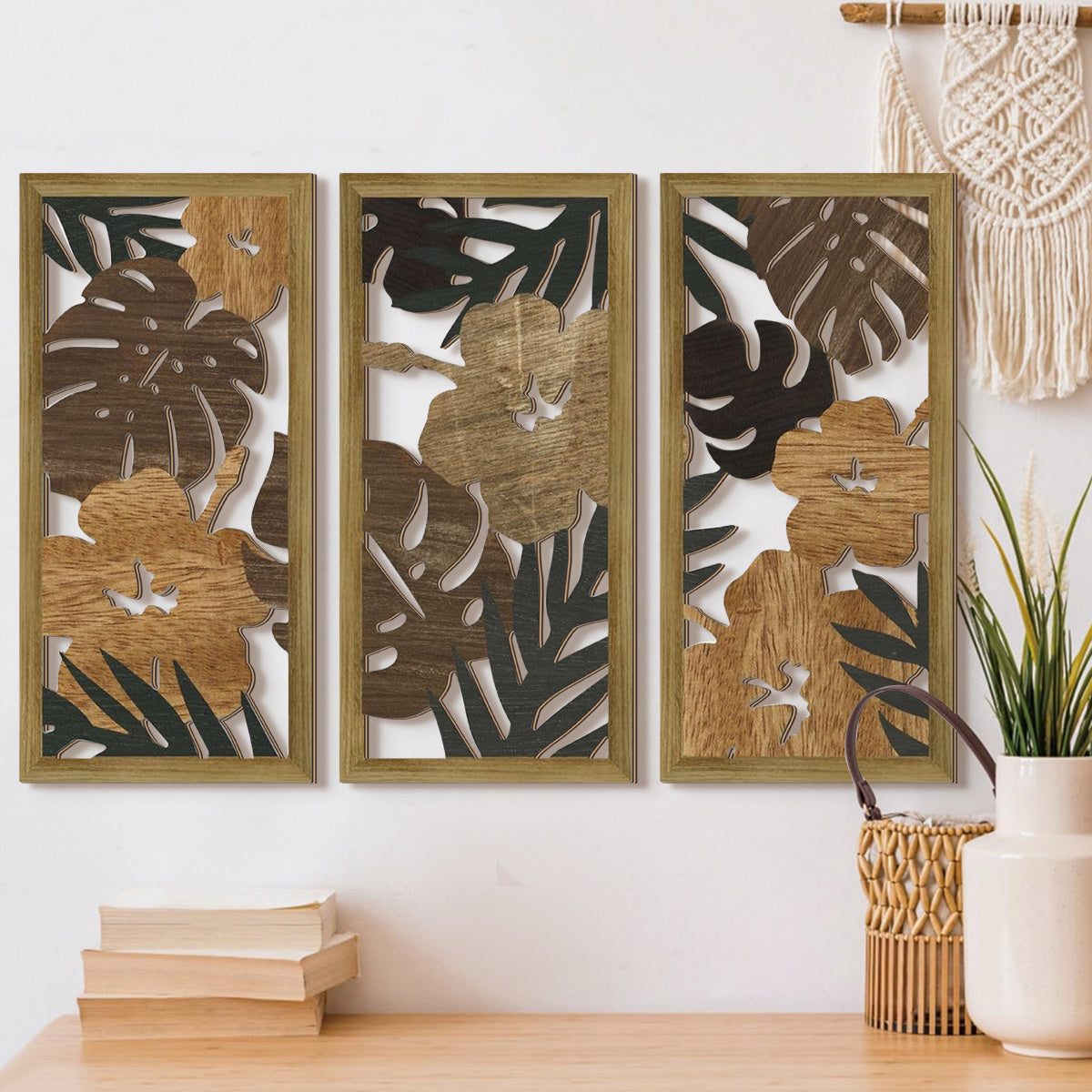 Wall Pediment - Nordic Wood Tropical