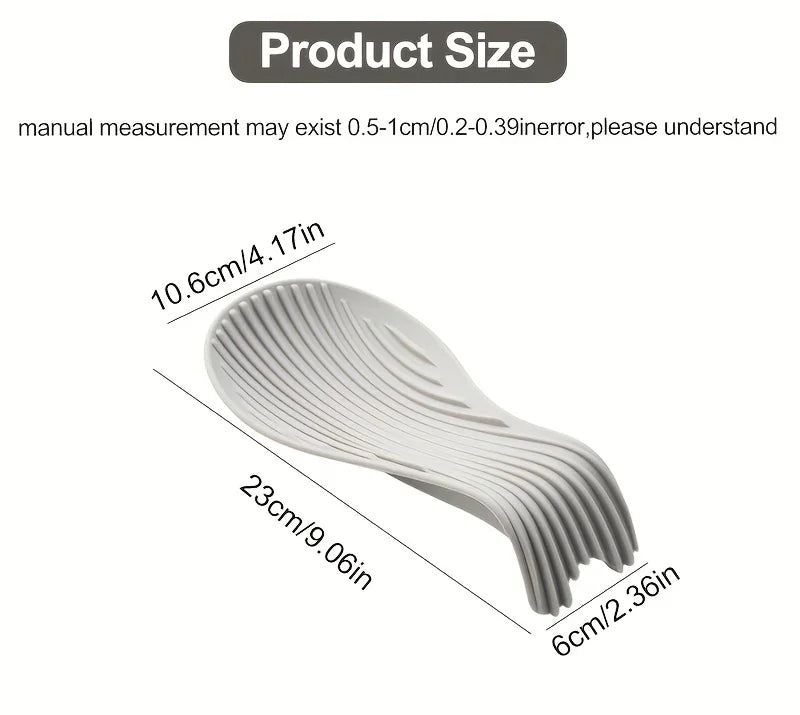 Spoon Holder - Silicone Spoon Shaped